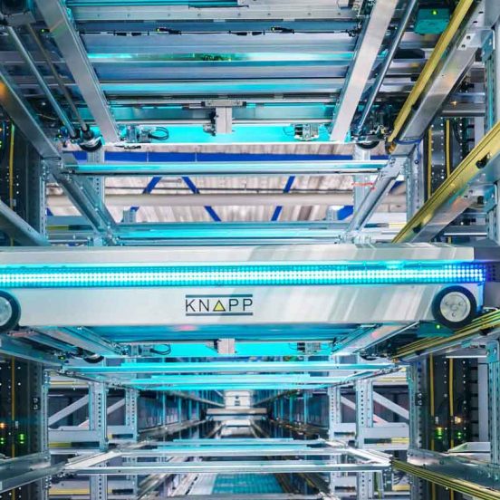 osr shuttle system för grossistlager