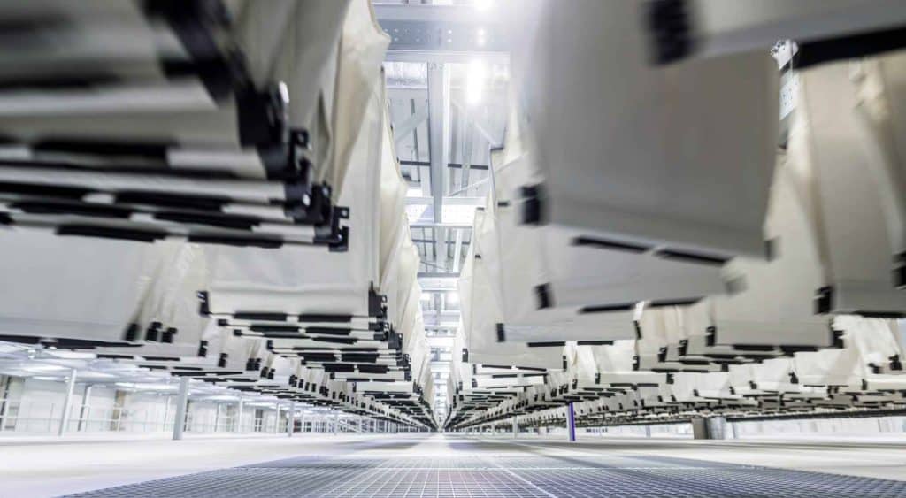 AutoPocket hängande sortering och lagring