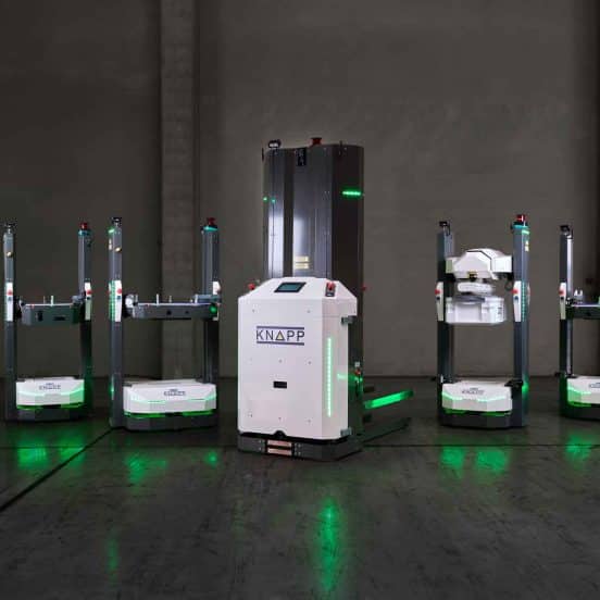 Autonoma mobila robotar från KNAPP