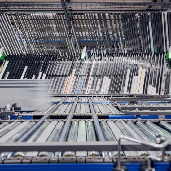 pharmacy warehouse automation a-frame