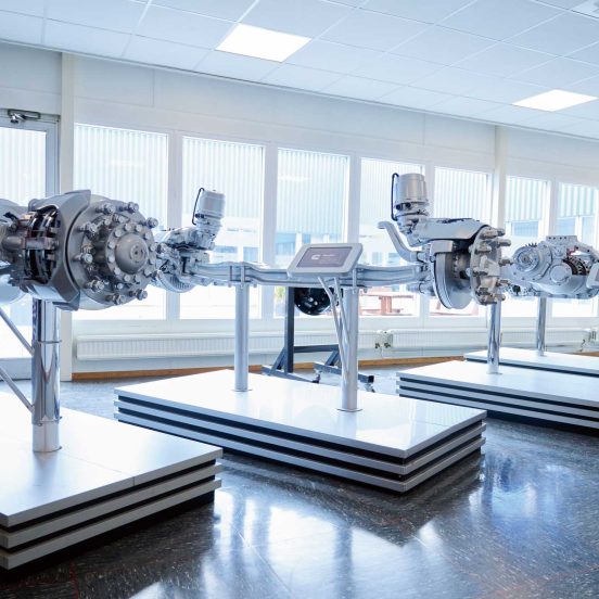 Production of axles at Cummins Lindesberg