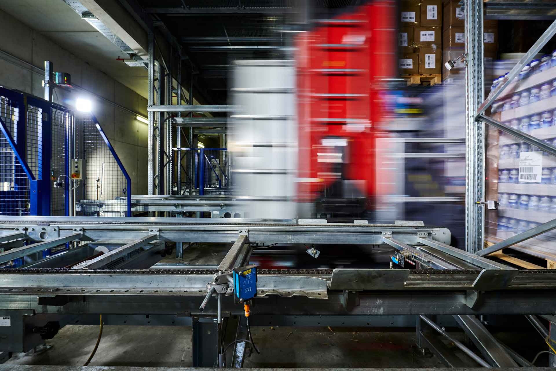 KNAPP pallkran höglager