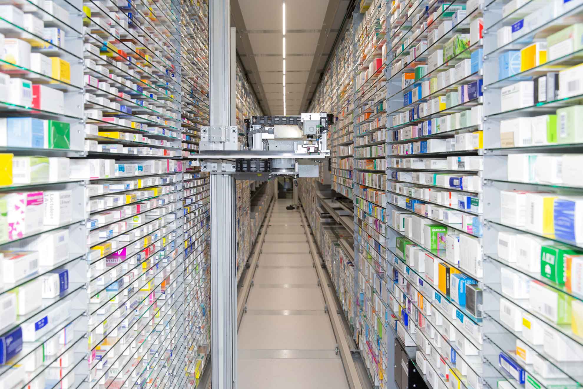 Automation I Apotek L kemedelslogistik I KNAPP