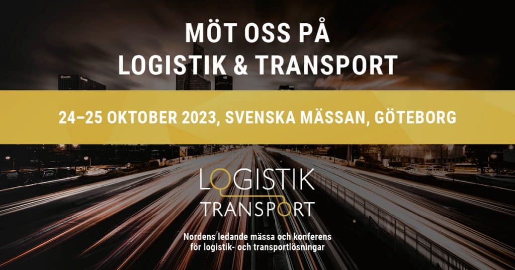 Logistik & Transport 24-25 oktober 2023